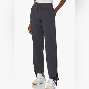 NWT Marc New York new dark grey ankle pants with bow ties size large